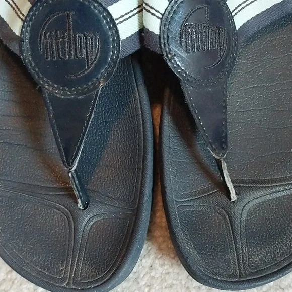 Fitflop sandal thongs sz 8 - Picture 5 of 7